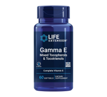Витамин Е, Gamma E Mixed Tocopherols & Tocotrienols, Life Extension, 60 желатиновых капсул