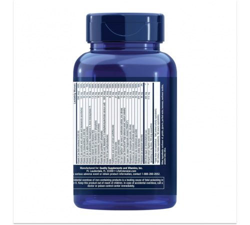 Комплекс витаминов и минералов для беременных и кормящих мам, Prenatal Advantage, Life Extension, 120 желатиновых капсул