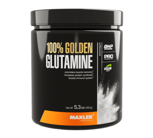 Глютамин, 100% Golden Glutamine, Maxler, 150 г