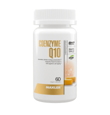 Коэнзим Q10, Coenzyme Q10, Maxler, 60 вегетарианских капсул