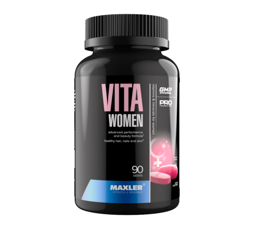 Витаминно-минеральный комплекс для женщин, VitaWomen, Maxler, 90 таблеток