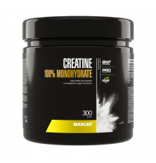 Креатин Моногидрат, Creatine Monohydrate, Maxler, 300 г