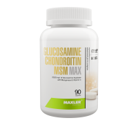 Глюкозамин Хондроитин МСМ Макс, Glucosamine Chondroitin MSM Max, Maxler, 90 таблеток