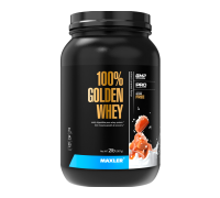 Сывороточный протеин Соленая карамель, Golden Whey 2 lb Salted Caramel, Maxler, 907 г