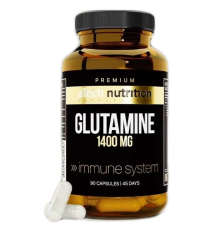 Глутамин, Glutamine, aTech Nutrition Premium, 90 желатиновых капсул