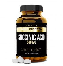 Янтарная кислота, Succinic acid, aTech Nutrition Premium, 60 таблеток