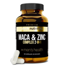 Комплекс для мужского здоровья Мака + Цинк, MACA & Zink, aTech Nutrition Premium, 60 желатиновых капсул
