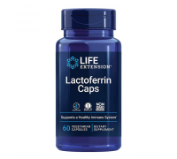 Лактоферрин, Lactoferrin Caps, Life extension, 60 вегетарианских капсул