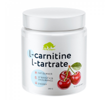 Л-карнитин Л-тартрат со вкусом вишни, L-carnitine L-tartrate Wild cherry, Prime Kraft, 200 гр