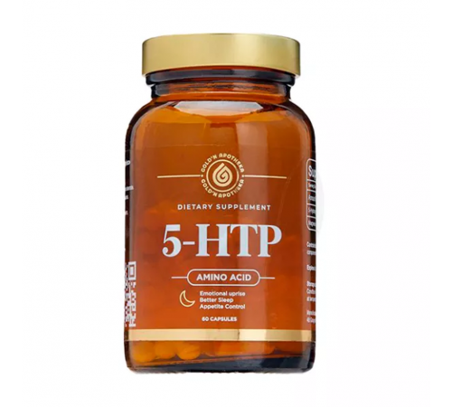 5-гидрокситриптофан, 5-HTP, Apotheka, 60 капсул
