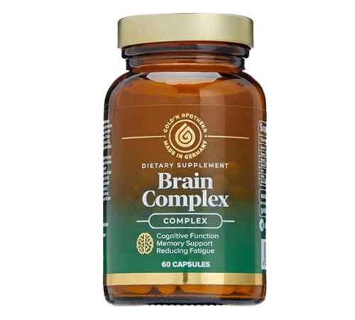 Комплекс для улучшения работы мозга, Brain Complex, Apotheka, 60 капсул