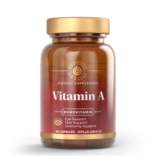 Витамин А, Vitamin A, Apotheka, 60 капсул