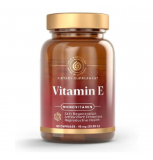 Витамин Е, Vitamin E, Apotheka, 60 капсул