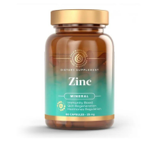 Цинк 25 мг, Zinc 25 mg, Apotheka, 60 капсула