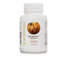 Витамин С (Аскорбиновая кислота), Vitamin C, Apotheka, 60 капсул