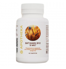 Витамин B12, Vitamin B12, Apotheka, 60 таблеток