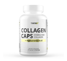 Коллаген + Гиалуроновая кислота, Collagen + Hyaluronic Acid, 1Win, 155 капсул