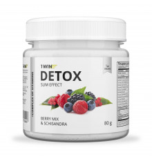 Детокс "Ягодный микс", Detox Berry Mix + Schisandra, 1Win, 80 г