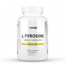 L-тирозин 1200 мг, L-Tyrosine 1200 mg, 1Win,  90 капсул