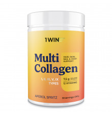 Мульти Коллаген "Апероль шприц", Multi Collagen Aperol Spritz, 1Win, 240 г