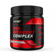 Предтренировочный комплекс "Кола-лимон", Pre-Workout Complex Cola-Lemon, 1Win, 210 г