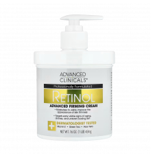 Ретинол антивозрастной укрепляющий крем, Retinol Advanced Firming Cream, Advanced Clinicals, 454 г