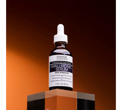 Гиалуроновая сыворотка, Hyaluronic Serum, Advanced Clinicals, 52 мл