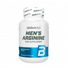 Аргинин, Men`s Arginine, BioTechUSA, 90 капсул