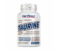 Таурин, Taurine MEGA, Be First, 90 капсул