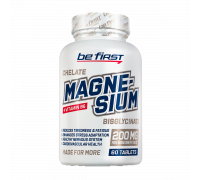 Бисглицинат магния + Б6, Magnesium bisglycinate + B6, Be First, 60 таблеток