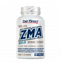 ЗМА бисглицинат + витамин Д3, ZMA Bisglicinate + Vitamin D3, Be First, 90 таблеток