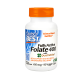 Фолат с Quatrefolic, Fully Active Folate with Quatrefolic, Doctor's Best, 90 вегетарианских капсул