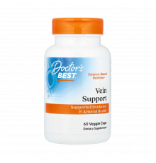 Добавка для поддержки вен, Vein Support, Doctor's Best, 60 вегетарианских капсул
