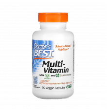 Мультивитаминный комплекс, Multi-Vitamin, Doctor's Best, 90 вегетарианских капсул
