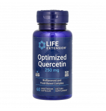 Оптимизированный кверцетин 250 мг, Optimized Quercetin, Life Extension, 60 вегетарианских капсул
