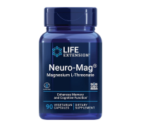 L-треонат магния, Neuro-mag Magnesium L-threonate, Life Extension, 90 вегетарианских капсул