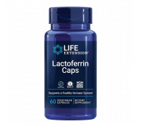 Лактоферрин, Lactoferrin Caps, Life extension, 60 вегетарианских капсул