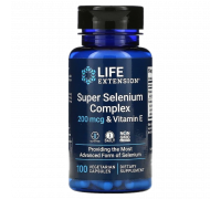 Комплекс селена с витамином E, Super Selenium Complex & Vitamin E, Life Extension, 100 капсул