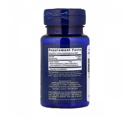 Добавка для облегчения симптомов менопаузы, Menopause 731, Life Extension, 30 вегетарианских таблеток