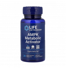 Активатор метаболизма AMPK, AMPK Metabolic Activator, Life Extension, 30 вегетарианских таблеток