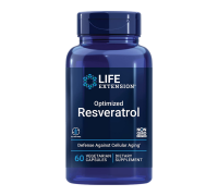 Оптимизированный ресвератрол, Optimized Resveratrol, Life Extension, 60 капсул