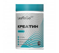 Креатин моногидрат, Creatine Monohydrate, Leaf To Go, 280 г