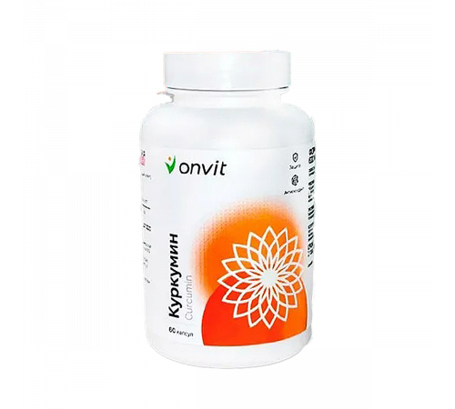 Куркумин, ONVIT, 60 капсул