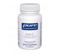 Железо-C, Iron-C, Pure Encapsulations, 60 капсул