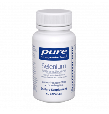 Селен, Selenium, Pure Encapsulations, 60 капсул