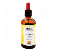 Витамин D3, Vitamin D3, PURE+S, 100 мл