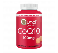 Коэнзим Q10, Coenzyme CoQ10, Qunol, 60 жевательных таблеток