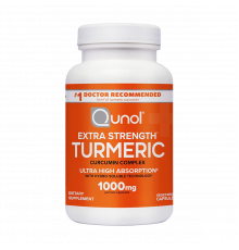 Куркумин комплекс, Turmeric Curcumin Complex, Qunol, 120 вегетарианских капсул