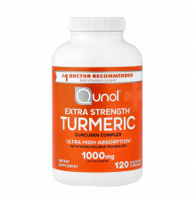 Куркумин, Turmeric Curcumin Complex, Qunol, 120 капсул