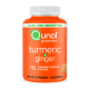 Комплекс с куркумой и имбирем, Turmeric + Ginger, Qunol, 60 жевательных таблеток